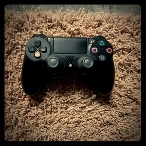 Black PS4 Controller